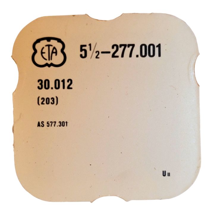 ETA 277.001 - 203 Roue intermédiaire (à l'unité) - Intermediate wheel and pinion (per unit)