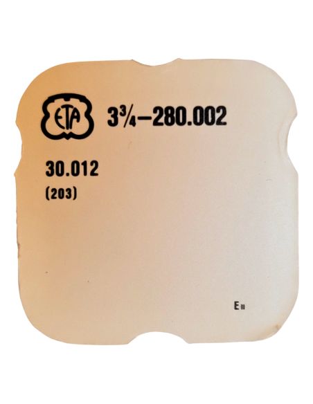 ETA 280.002 - 203 Roue intermédiaire (à l'unité) - Intermediate wheel and pinion (per unit)