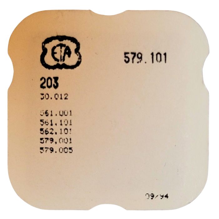 ETA 579.101 - 203 Roue intermédiaire (à l'unité) - Intermediate wheel and pinion (per unit)