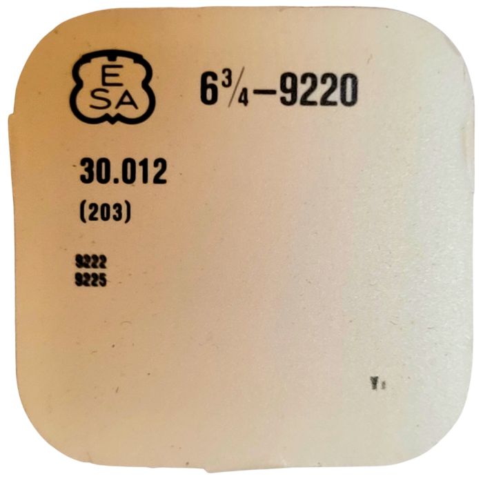 ESA 9220 - 203 Roue intermédiaire (à l'unité) - Intermediate wheel and pinion (per unit)