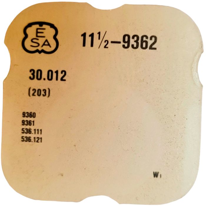 ESA 9362 - 203 Roue intermédiaire (à l'unité) - Intermediate wheel and pinion (per unit)