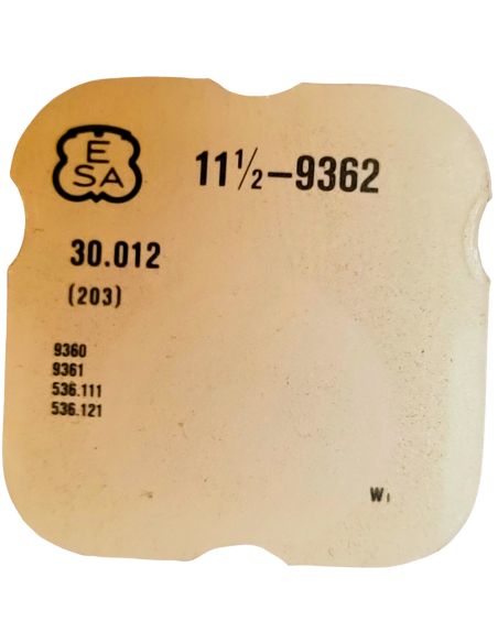 ESA 9362 - 203 Roue intermédiaire (à l'unité) - Intermediate wheel and pinion (per unit)