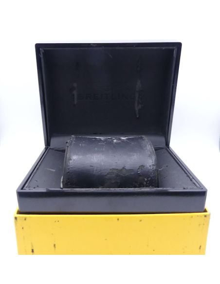 Breitling Chronomat écrin + papiers - Vintage Bakelite watch box with papers