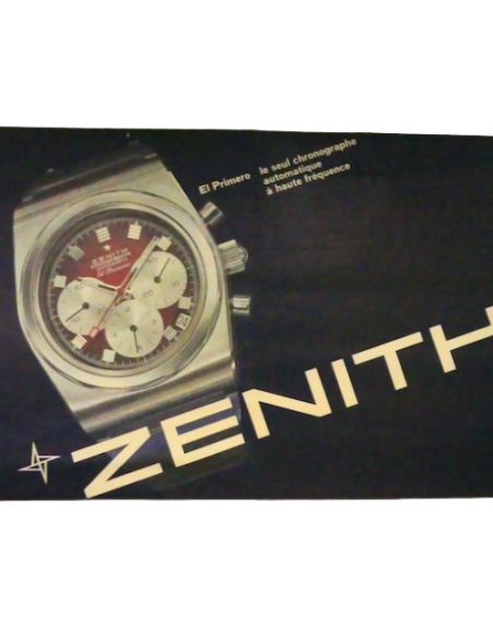 Zenith El Primero affiche vintage