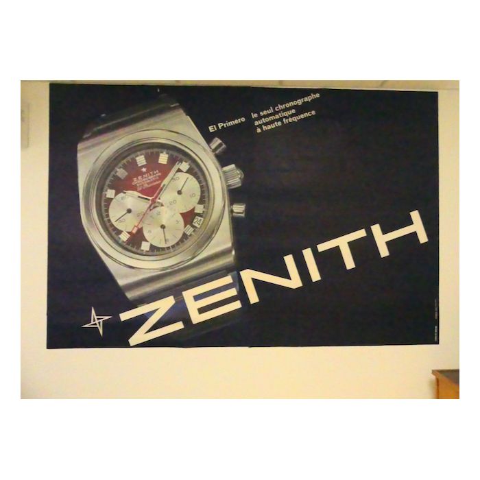 Zenith El Primero affiche vintage