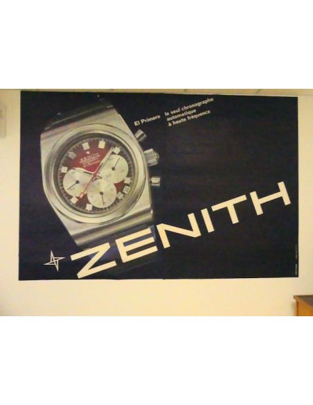 Zenith El Primero affiche vintage