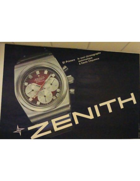 Zenith El Primero affiche vintage