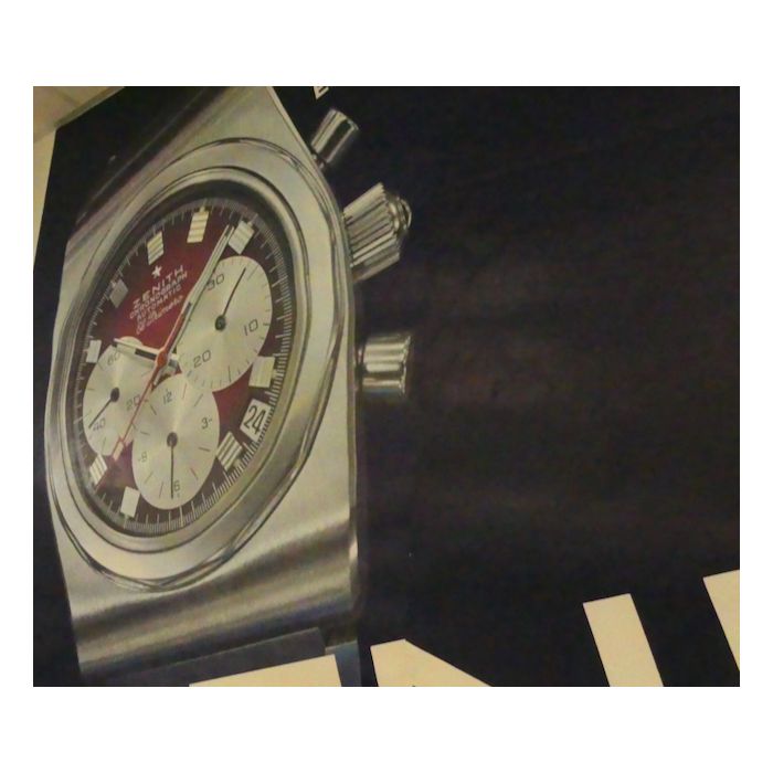 Zenith El Primero affiche vintage