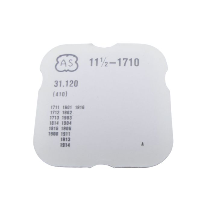 AS 1710 - 410 Pignon de remontoir (à l'unité) - Winding pinion (per unit)