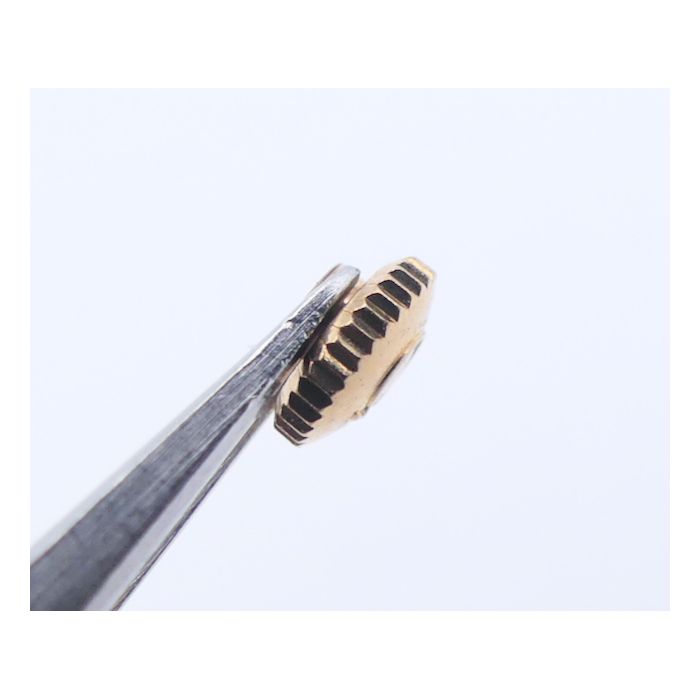 Omega anti-poussiere Couronne dorée - Golden dust-proof crown - SX22007