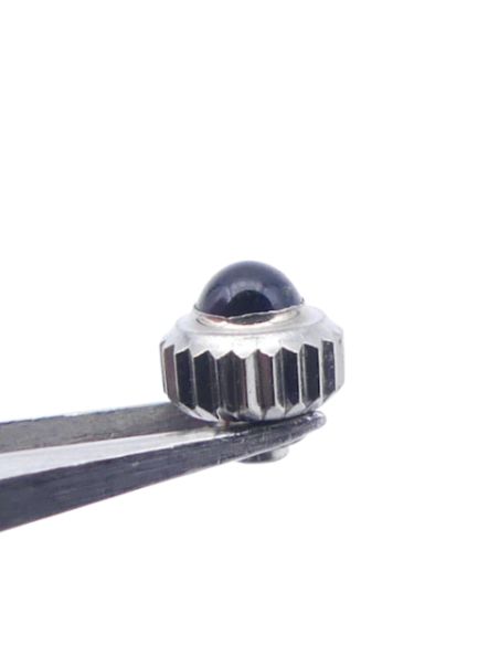 Omega Deville Couronne pierre Onix- Jewelled crown-ST22061