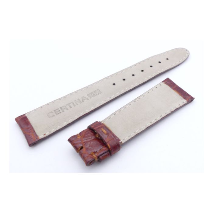 Certina bracelet cuir 20/16 - leather strap