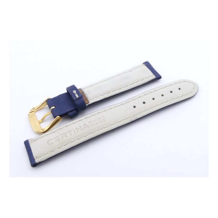Certina Vintage bracelet cuir 15mm