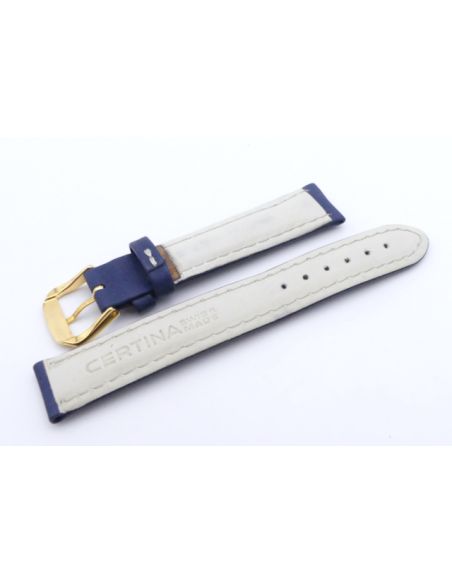 Certina Vintage bracelet cuir 15mm