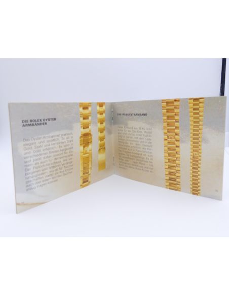 Livret Ihre Rolex Oyster 1997 - Allemand - Rolex booklet