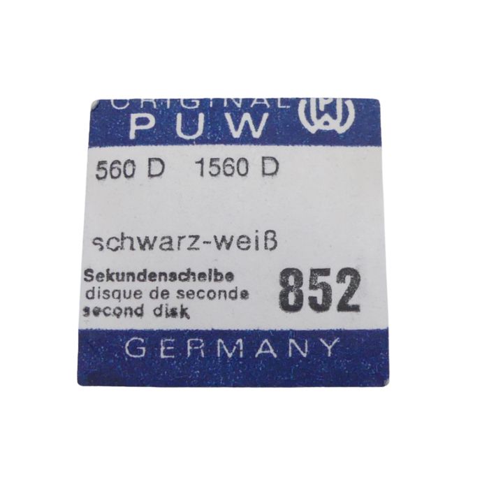 PUW 560D - 852 Disque de seconde (à l'unité) - Second disk (per unit)