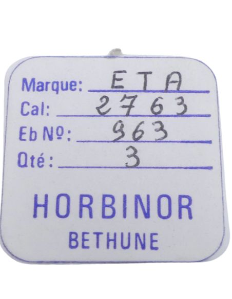 ETA 2763 - 963 Tige - Stem