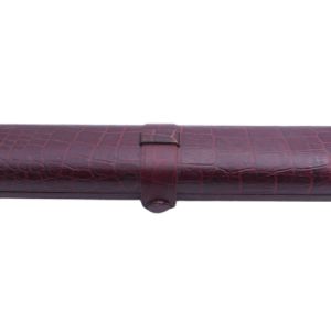 Omega ecrin croco - vintage watch box