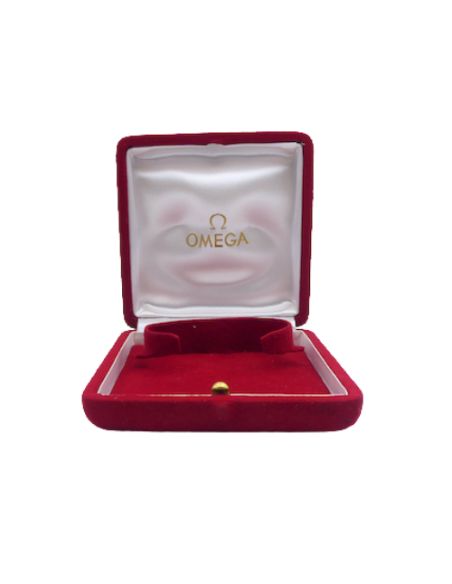 Omega Lady écrin Nubuc rouge - Watch box