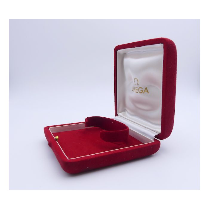 Omega Lady écrin Nubuc rouge - Watch box