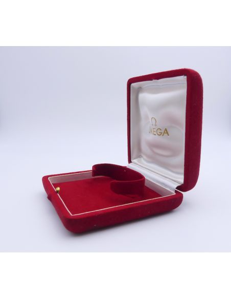 Omega Lady écrin Nubuc rouge - Watch box
