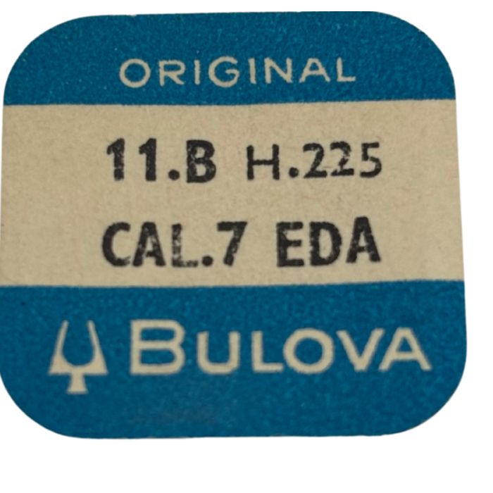 Bulova 7EDA - 240 Chaussée lanternée - Cannon pinion