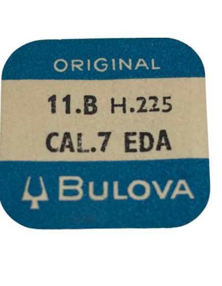 Bulova 7EDA - 240 Chaussée lanternée - Cannon pinion