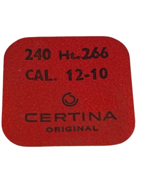 Certina 12-10 - 240 Chaussée lanternée - Cannon pinion