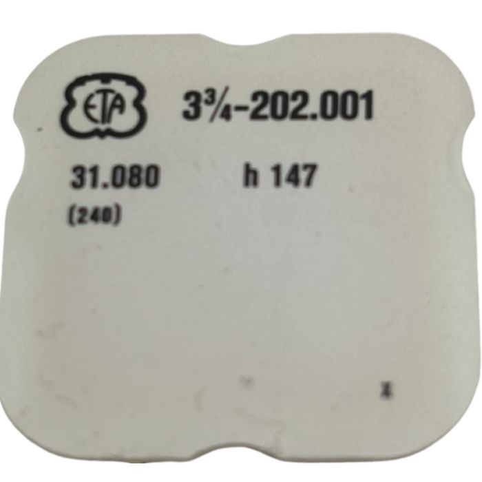 ETA 202.001 - 240 Chaussée lanternée - Cannon pinion