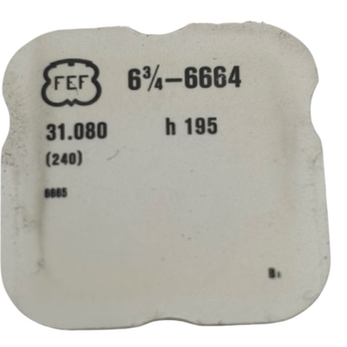 Fef 6664 - 240 Chaussée lanternée - Cannon pinion