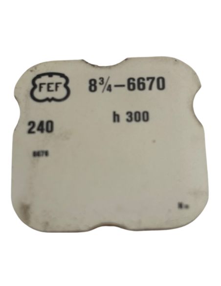 Fef 6670 - 240 Chaussée lanternée - Cannon pinion