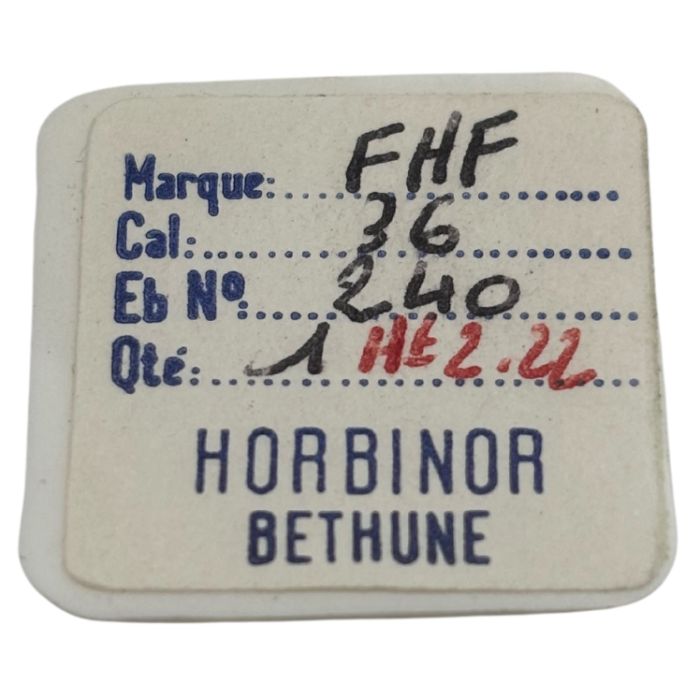 FHF 36 - 240 Chaussée lanternée - Cannon pinion