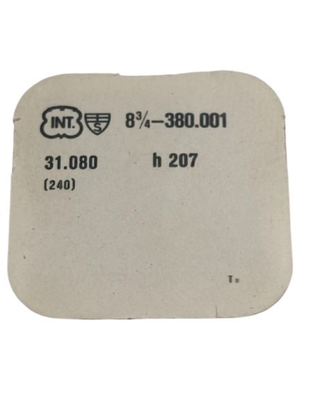 INT 380.001 - 240 Chaussée lanternée - Cannon pinion