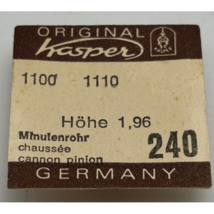 Kasper 1110 - 240 Chaussée lanternée - Cannon pinion