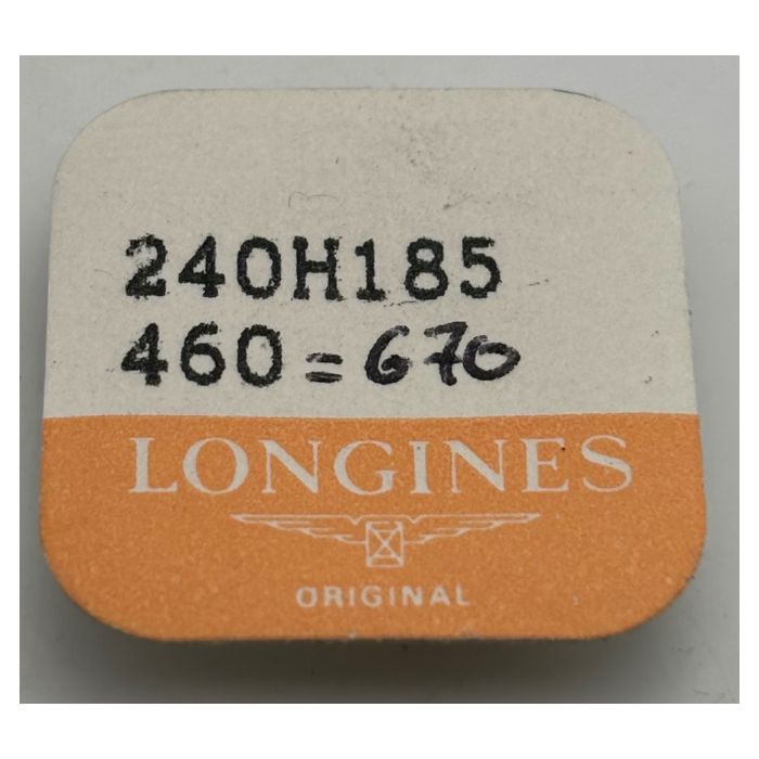 Longines 460 - 240 Chaussée lanternée - Cannon pinion