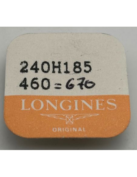 Longines 460 - 240 Chaussée lanternée - Cannon pinion