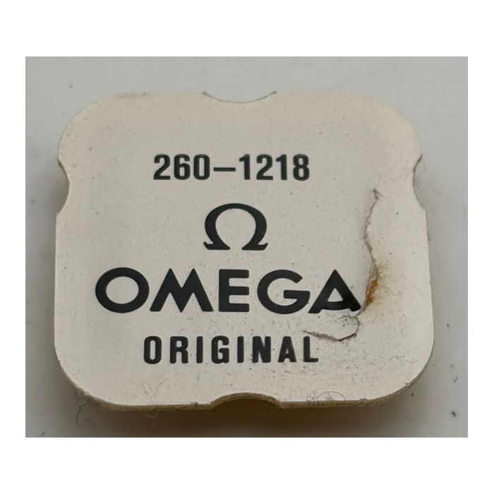 Omega 260 - 1218 Chaussée lanternée - Cannon pinion - H:305