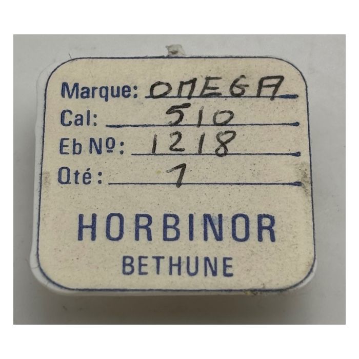 Omega 510 - 1218 Chaussée lanternée - Cannon pinion - H:305