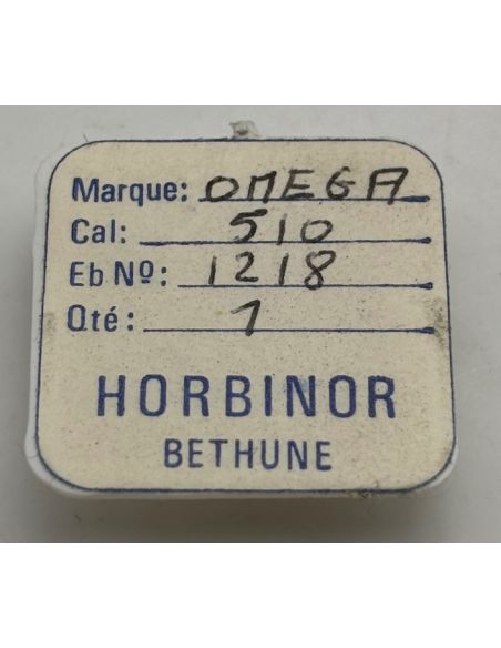 Omega 510 - 1218 Chaussée lanternée - Cannon pinion - H:305