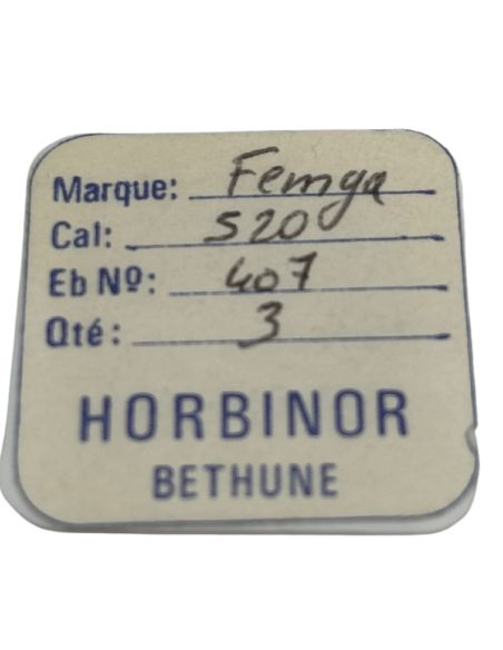 Femga 520 - 407 Pignon coulant (à l'unité) - Clutch wheel (per unit)