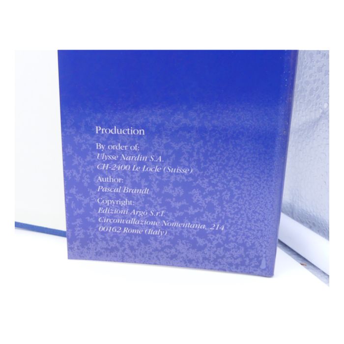 Ulysse Nardin History in Time Livre - Book