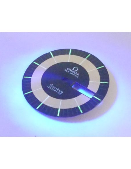 Omega Dynamic 166.039 cadrangris - Dial