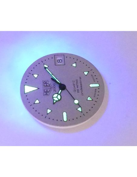 Heuer 2000 Cadran + Aiguilles - Dial + Hands