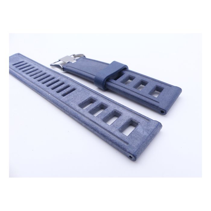 Bracelet Isofrane 20mm bleu - Rubber strap - 52017