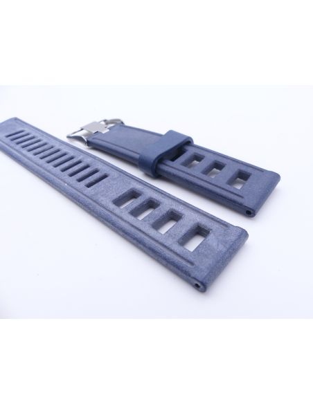 Bracelet Isofrane 20mm bleu - Rubber strap - 52017