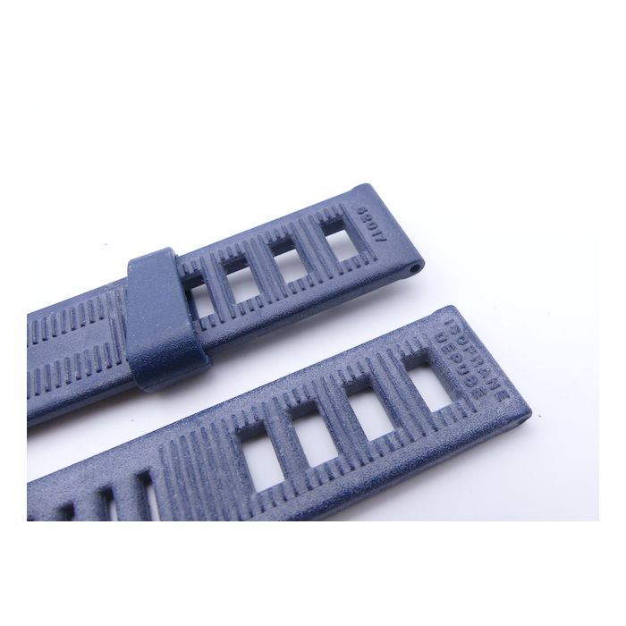 Bracelet Isofrane 20mm bleu - Rubber strap - 52017