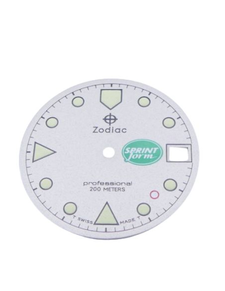 Zodiac Professional 200m SPRINT Form Cadran - Dial