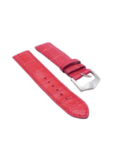Marlboro Racing F1 Bracelet croco - Genuine croco strap - Red