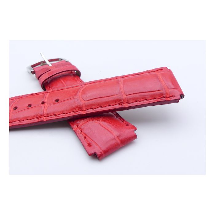 Marlboro Racing F1 Bracelet croco - Genuine croco strap - Red