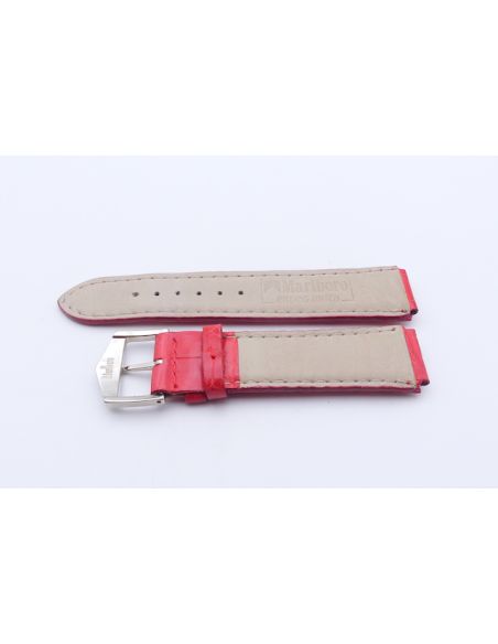 Marlboro Racing F1 Bracelet croco - Genuine croco strap - Red